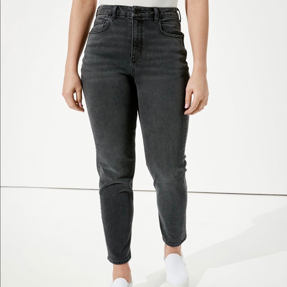 Stretch curvy mom jeans size 4